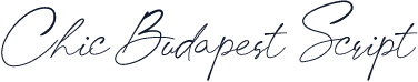 Chic Budapest Script