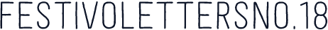 FestivoLettersNo.18