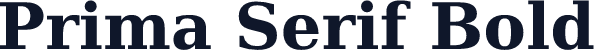 Prima Serif Bold