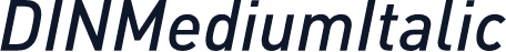 DINMediumItalic