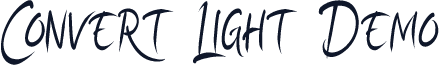 Convert Light Demo
