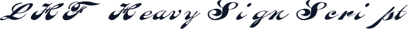 LHF Heavy Sign Script