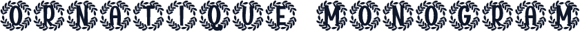 Ornatique Monogram