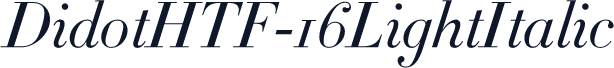 DidotHTF-16LightItalic