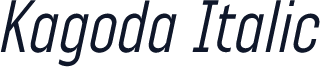 Kagoda Italic