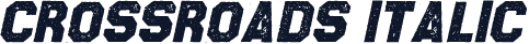 CROSSROADS ITALIC