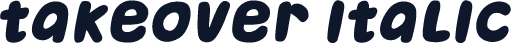 Takeover Italic