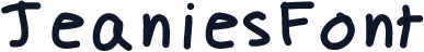 JeaniesFont
