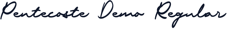 Pentecoste Demo Regular