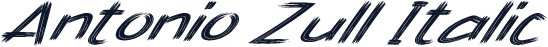 Antonio Zull Italic