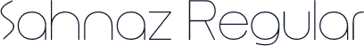 Sahnaz Regular