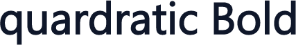 quardratic Bold