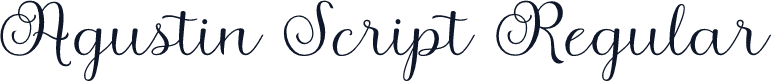 Agustin Script Regular