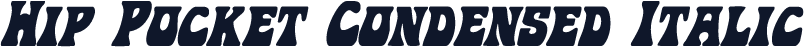 Hip Pocket Condensed Italic