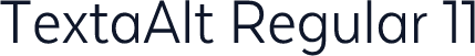 TextaAlt Regular 11