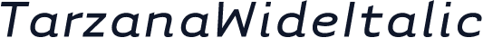 TarzanaWideItalic