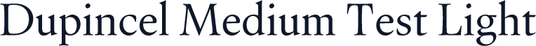 Dupincel Medium Test Light