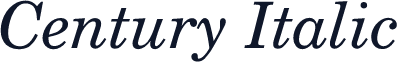 Century Italic