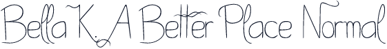 Bella K. A Better Place Normal