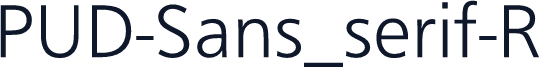 PUD-Sans_serif-R