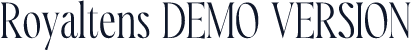 Royaltens DEMO VERSION