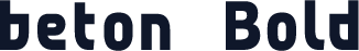 beton Bold