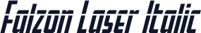 Falzon Laser Italic