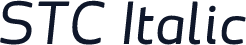 STC Italic