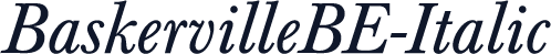 BaskervilleBE-Italic