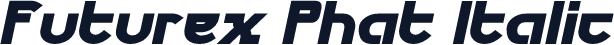 Futurex Phat Italic