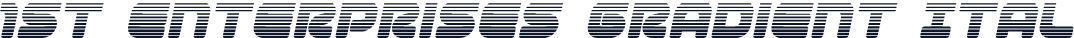 1st Enterprises Gradient Ital