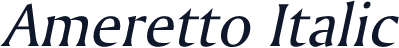 Ameretto Italic