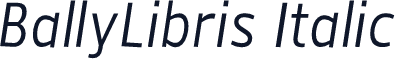 BallyLibris Italic