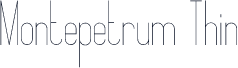 Montepetrum Thin