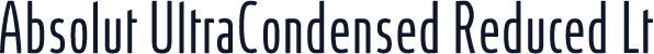 Absolut UltraCondensed Reduced Lt