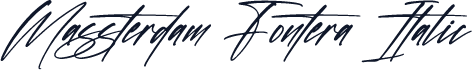 Massterdam Fontera Italic