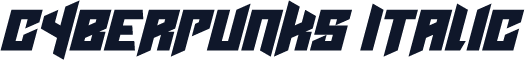 Cyberpunks Italic