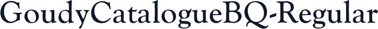 GoudyCatalogueBQ-Regular