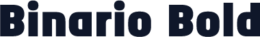 Binario Bold
