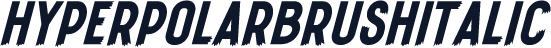 HyperPolarBrushItalic