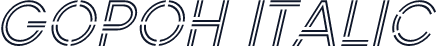 GOPOH Italic