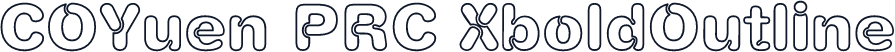 COYuen PRC XboldOutline