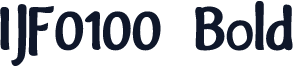 IJF0100 Bold