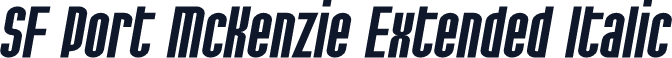 SF Port McKenzie Extended Italic