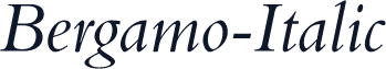 Bergamo-Italic