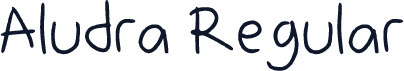 Aludra Regular