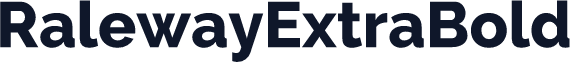 RalewayExtraBold