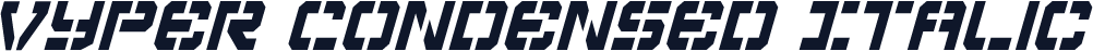 Vyper Condensed Italic