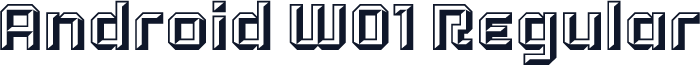 Android W01 Regular