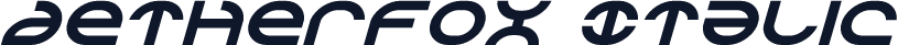 Aetherfox Italic